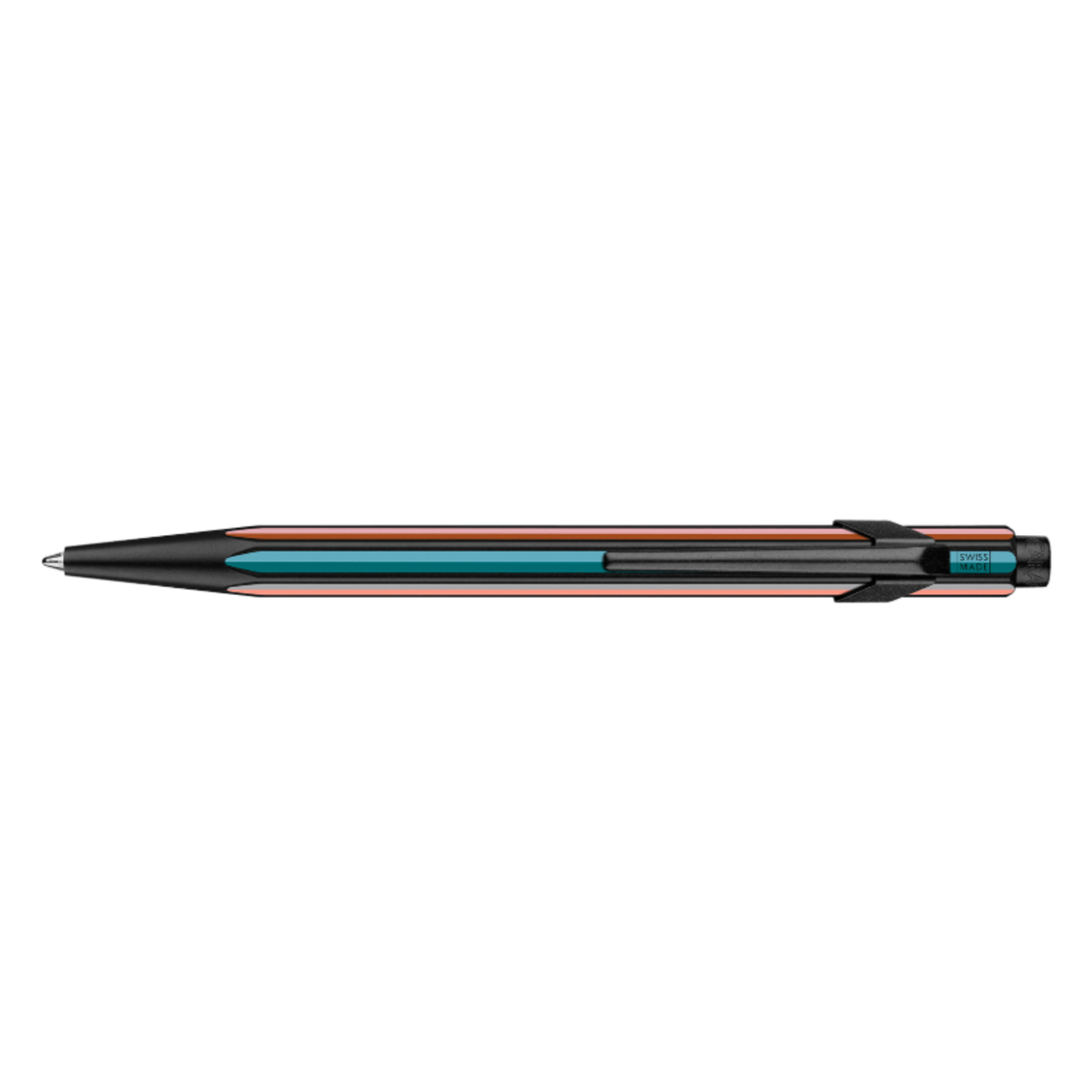 Achterkant van de Caran d'Ache 849 balpen Paul Smith
