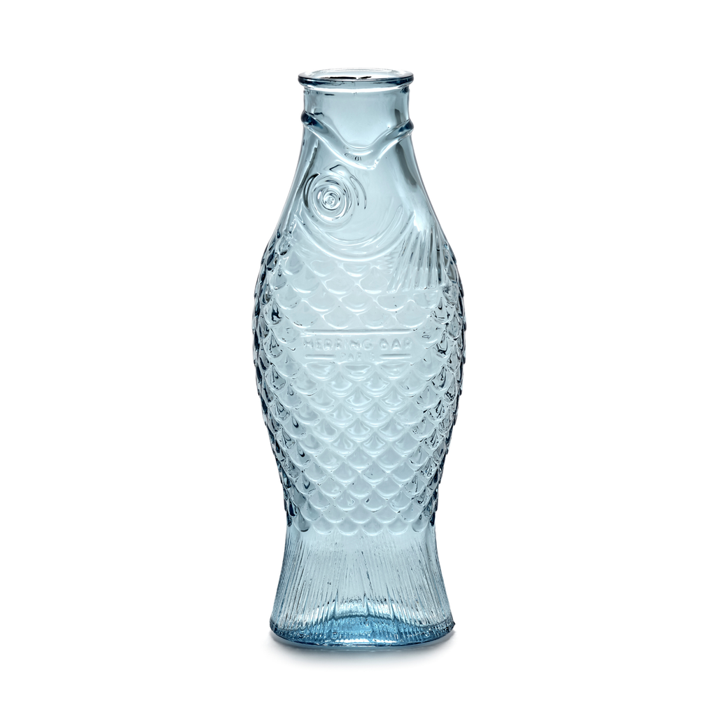 Serax karaf Fish & Fish in lichtblauw van Paola Navone
